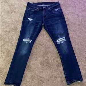 🔥Distressed Abercrombie & Fitch Jeans🔥